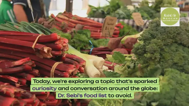 'Video thumbnail for Unlock Health Secrets: Top Foods to Avoid for Ultimate Wellness | Dr. Sebi's Guide Revealed!'