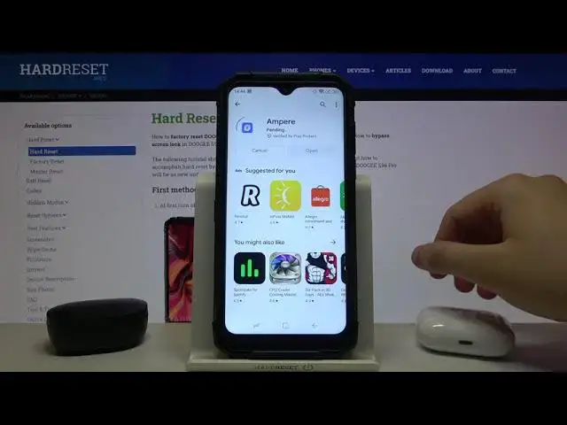 'Video thumbnail for How to Check Battery Capacity in DOOGEE S96 Pro– Ampere App'