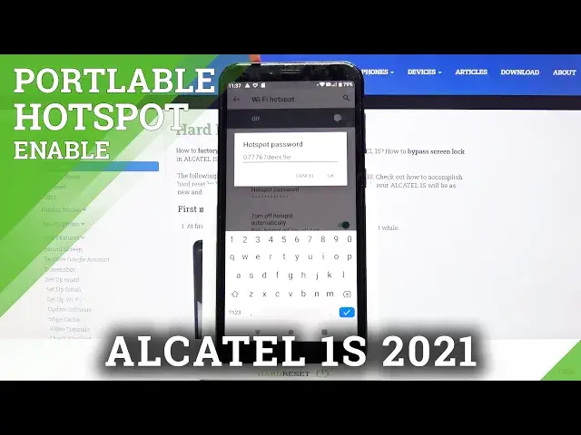 'Video thumbnail for How to Enable Portable Hotspot on ALCATEL 1S – Turn On Portable Hotspot'