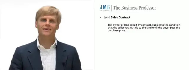 'Video thumbnail for Land Sale Contracts'