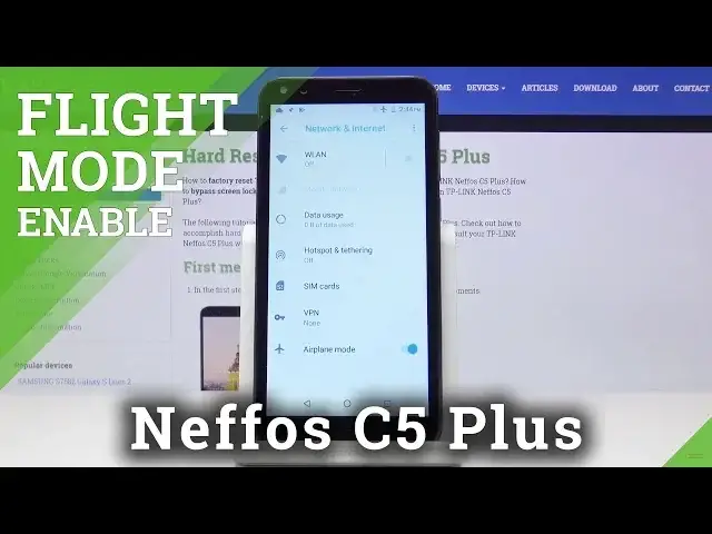 'Video thumbnail for How to Activate Flight Mode in Neffos C5 Plus - Enable Airplane Mode'