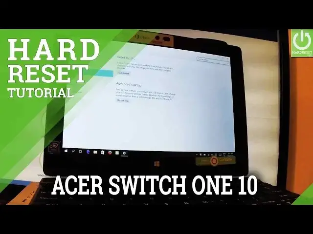 'Video thumbnail for ACER S1003 Switch One 10 HARD RESET / Format / RestoreTablet'