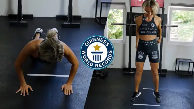 'Video thumbnail for Breaking the world record for burpees'