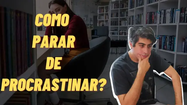'Video thumbnail for Como Parar de Procrastinar nos Estudos! DICA BÔNUS NO FINAL!'