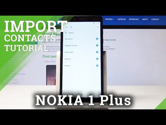 'Video thumbnail for How to Transfer Contacts from SIM to SD Card in NOKIA 1 Plus'