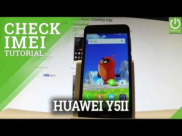 'Video thumbnail for How to Check IMEI in HUAWEI Y5II - IMEI Information / Serial Number'