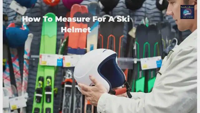 'Video thumbnail for How To Measure For A Ski Helmet'