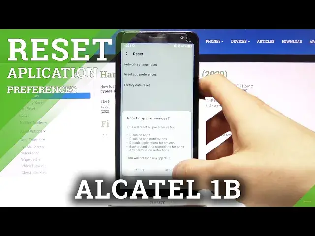 'Video thumbnail for How to Reset App Preferences in ALCATEL 1B – Restore App Preferences'