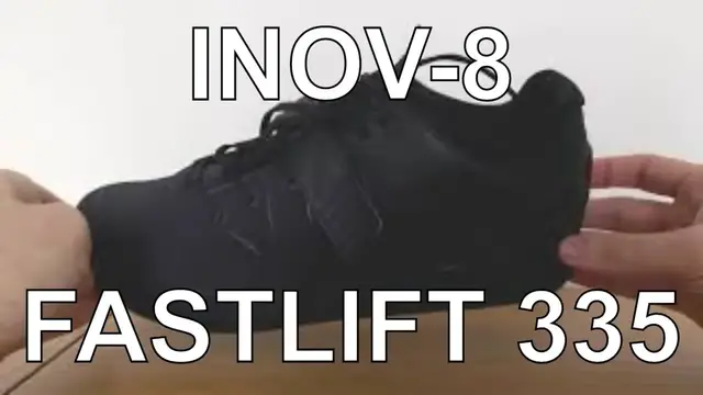 'Video thumbnail for Inov-8 Fastlift 335 Weightlifting Shoes | Quick Look | 360° Tour | Weightlifting Shoes Review'