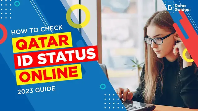 'Video thumbnail for How To Check Qatar ID Status Online (2023) | DohaGuides.com'