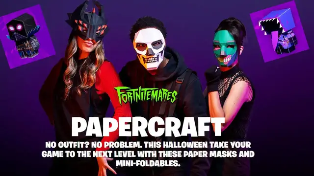 'Video thumbnail for Fortnite Costume DIY - Papercraft [Free Costume Templates]'