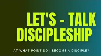 'Video thumbnail for At What Point Do You Become A Disciple | Christian Lwanda [ Honey Let's Talk ]'