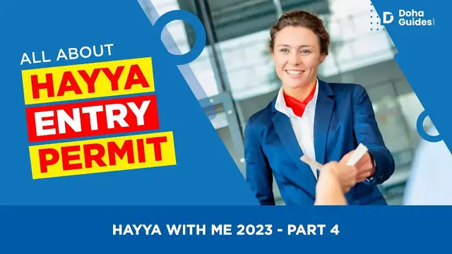 'Video thumbnail for All About Hayya Entry Permit | Hayya With Me 2023 | DohaGuides.com'