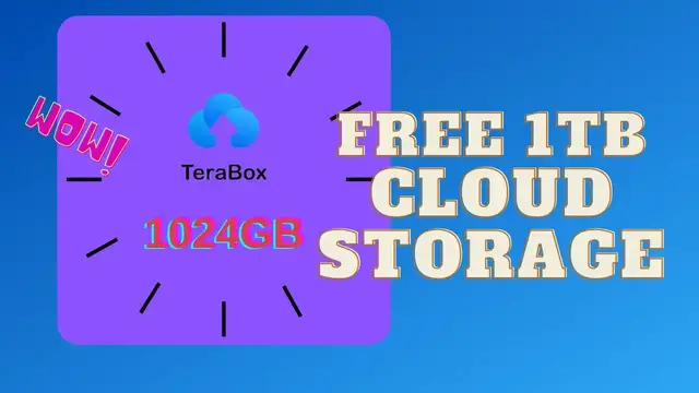 'Video thumbnail for Free 1TB Cloud Storage with Online Bittorrent Client - TeraBox'