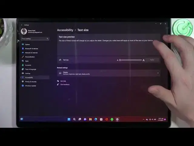 'Video thumbnail for How To Adjust Text Size On Microsoft Surface Pro 9'