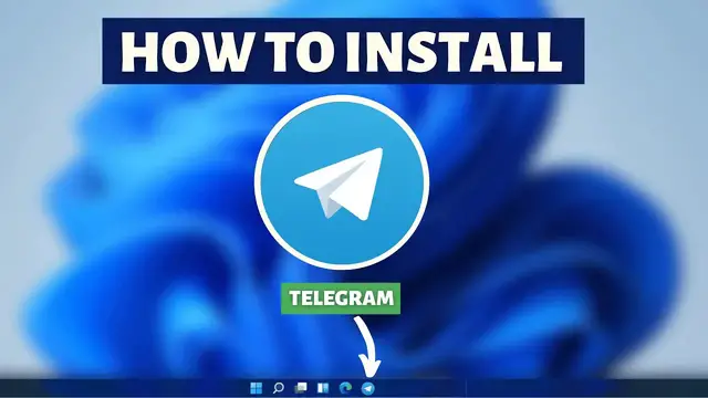 'Video thumbnail for How to install Telegram on Windows 11,10 - Telegram Desktop Installation Tutorial'