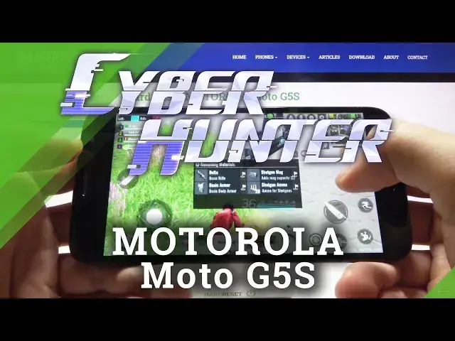 'Video thumbnail for Test Game Cyber Hunter on MOTOROLA Moto G5S | Snapdragon 430 | 3GB RAM | Gameplay - FPS Check'