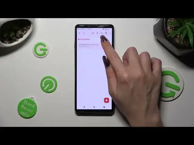 'Video thumbnail for How to Configure & Use the Sound Recorder on a SONY Xperia 10 V - Recording Voice & Sound'