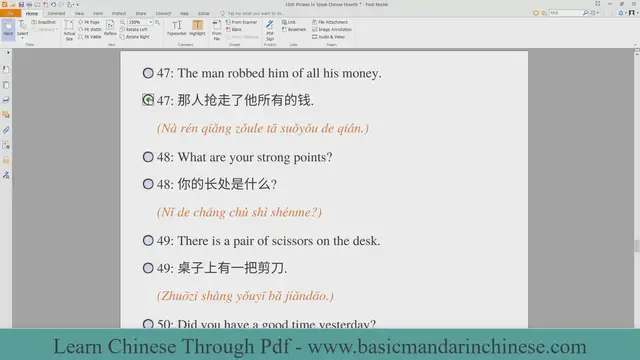 'Video thumbnail for Phrases to Speak Chinese Fluently - Part 9'