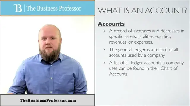 'Video thumbnail for What are Accounts? - Financial Accounting'