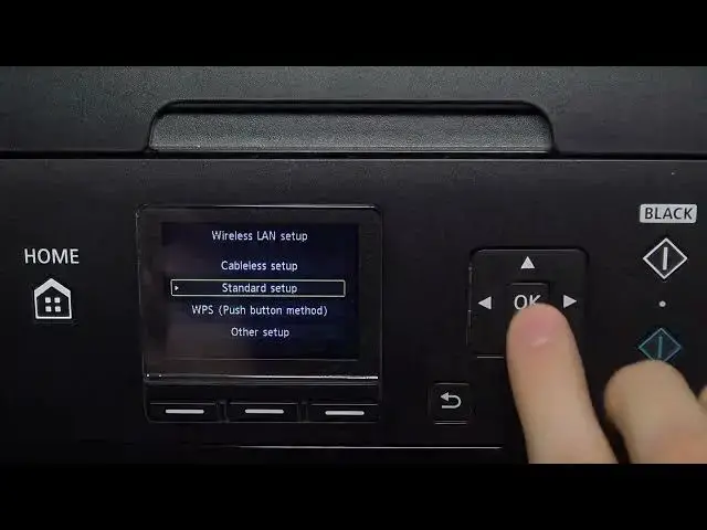 'Video thumbnail for How to connect Canon MG5700 series to the Wi-Fi / Network connection on the Canon MG5700 series'