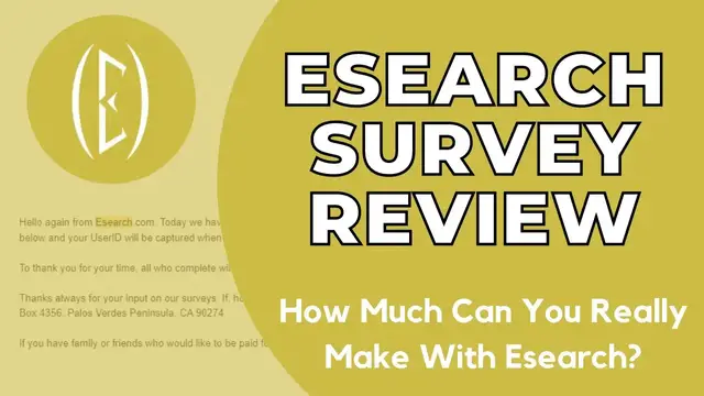'Video thumbnail for Esearch Survey Review and Full Guide (2023): Does it really work?'