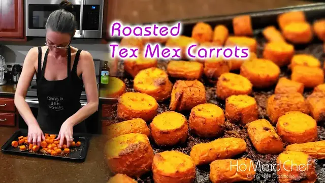 'Video thumbnail for Roasted Tex Mex Carrots | Dining In With Danielle'