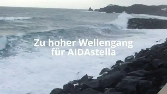 'Video thumbnail for Zu hoher Wellengang für AIDAstella vor La Palma'
