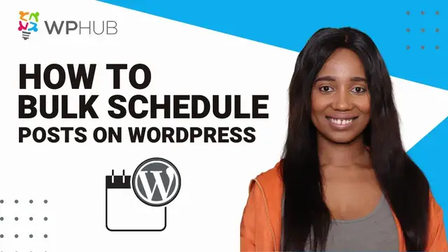 'Video thumbnail for How To Bulk Schedule posts on WordPress with Auto Post Scheduler | WPHub'