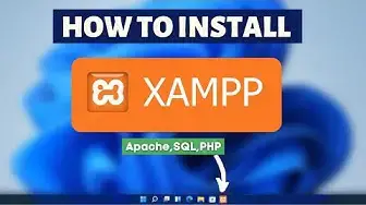 'Video thumbnail for How to install Xampp on Windows 11 - Apache, MySQL, PHPMyAdmin Tutorial'