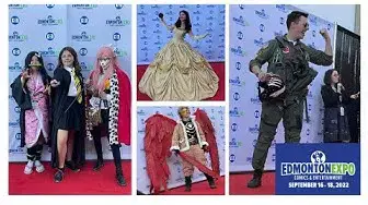 'Video thumbnail for Edmonton Expo 2022 Cosplay'