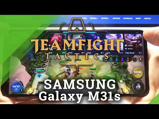 'Video thumbnail for Test Game TFT Mobile on SAMSUNG Galaxy M31s | Exynos 9611 | 6GB RAM | Gameplay - FPS Check'