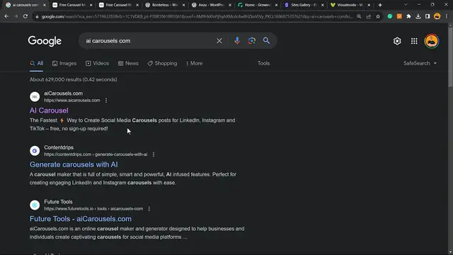 'Video thumbnail for ? How To Create Customizable Social Media Carousels Online Using AI_'
