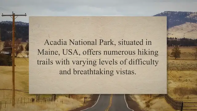 'Video thumbnail for 8 Best Acadia National Park Hiking Trails'