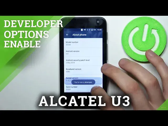 'Video thumbnail for How to Enter Developer Options in ALCATEL U3 – Find Developer Options'