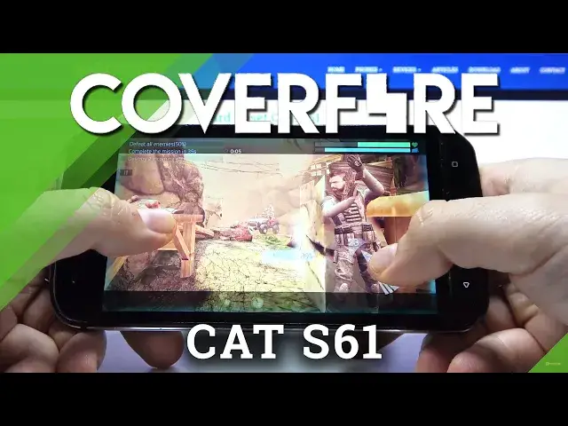 'Video thumbnail for Test Game Cover Fire on CAT S61 | Snapdragon 630 | 4GB RAM | Gameplay - FPS Check'