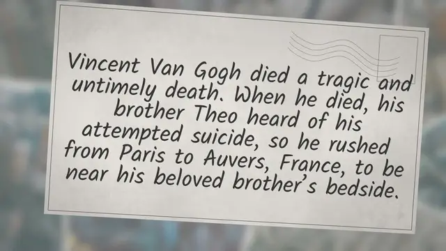 'Video thumbnail for Were Van Gogh's Last Words, "The Sadness Will Last Forever"?'