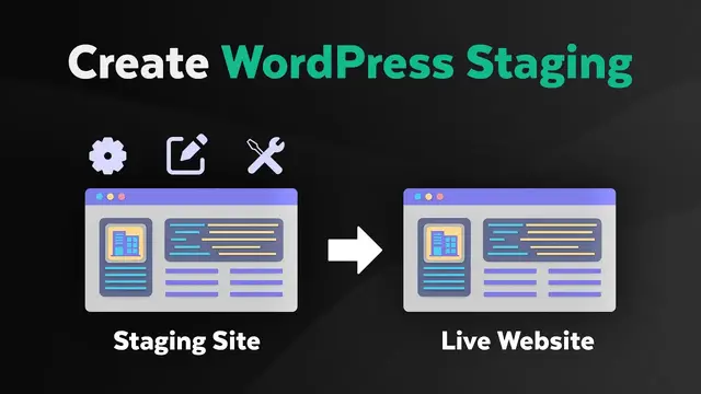 'Video thumbnail for How to Create a WordPress Staging Site for Testing _ Setup WordPress Test Site'