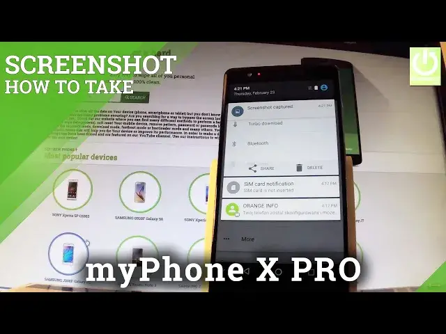 'Video thumbnail for myPhone X PRO Capture Screen / How to Take Screenshot'