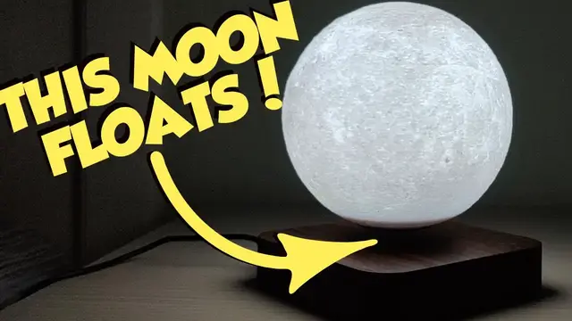 'Video thumbnail for Incredible Hovering Moon Lamp'