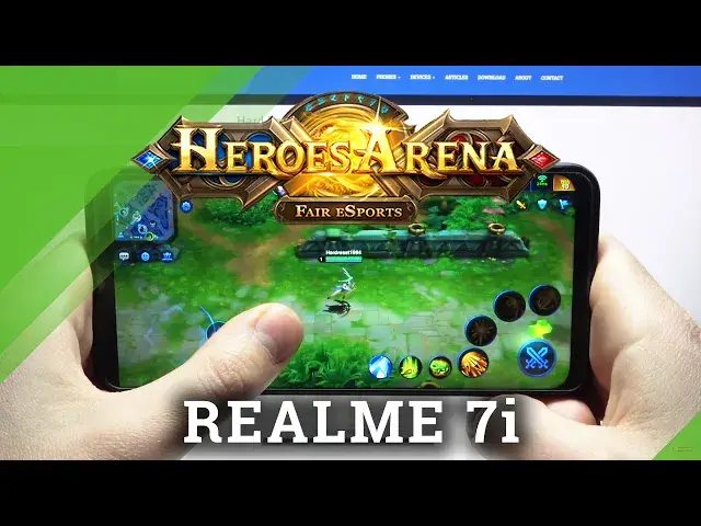 'Video thumbnail for Test Game Heroes Arena on Realme 7i | Snapdragon 662 | 4 GB RAM | Gameplay - FPS Check'