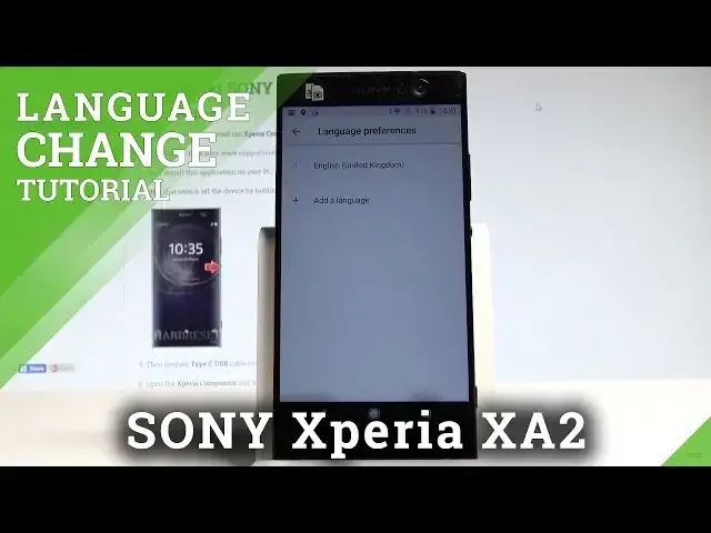 'Video thumbnail for How to Change Language on SONY Xperia XA2 - List of Language |HardReset.Info'