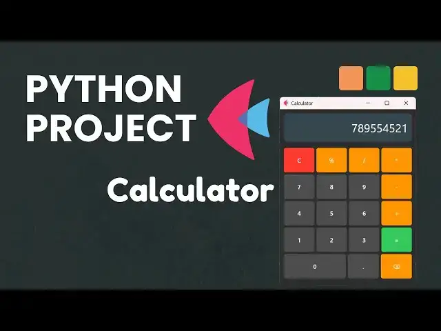 'Video thumbnail for How to Create a Calculator in Python with Flet'