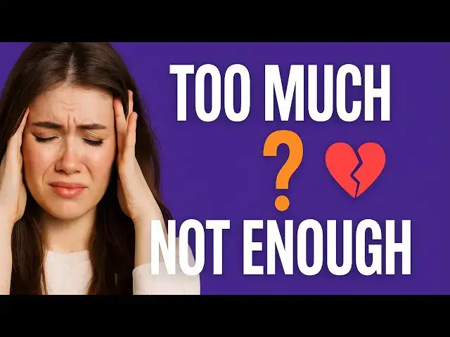 'Video thumbnail for Why Your Relationship Feels “Too Much” or “Not Enough” — Explained by Science'