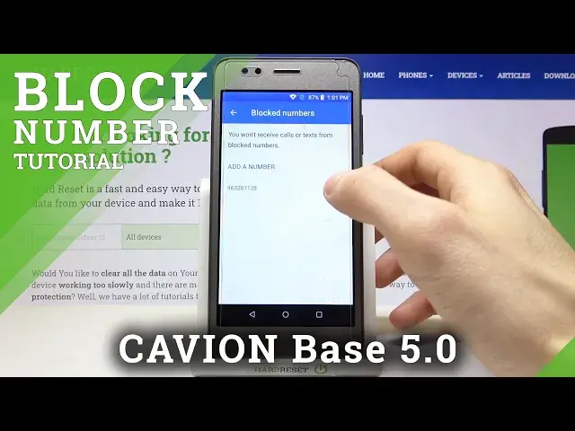 'Video thumbnail for How to Block Number in CAVION Base 5.0 – Create Blacklist'