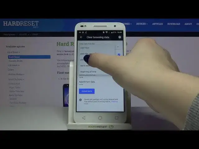 'Video thumbnail for How to Clean Browser History in ALCATEL U5 HD – Wipe Browser History'