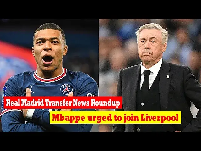 'Video thumbnail for Real Madrid Transfer News Roundup: €40m for Reece James | Kylian Mbappe urged to join Liverpool'