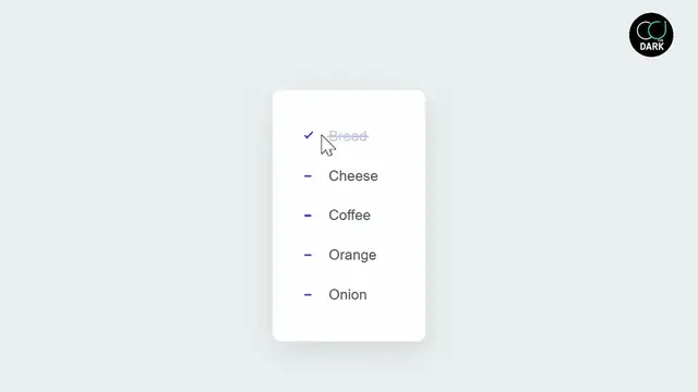 'Video thumbnail for Create a Dynamic Checklist using Html and CSS'