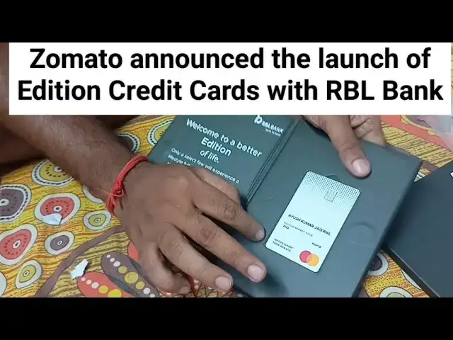 'Video thumbnail for RBL Zomato Edition Classic Credit Card Review : RBL Bank Offer | Credit Card Scheme | Cashback'