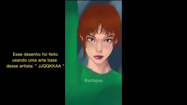 'Video thumbnail for Desenhando uma mulher usando base de outro desenho '